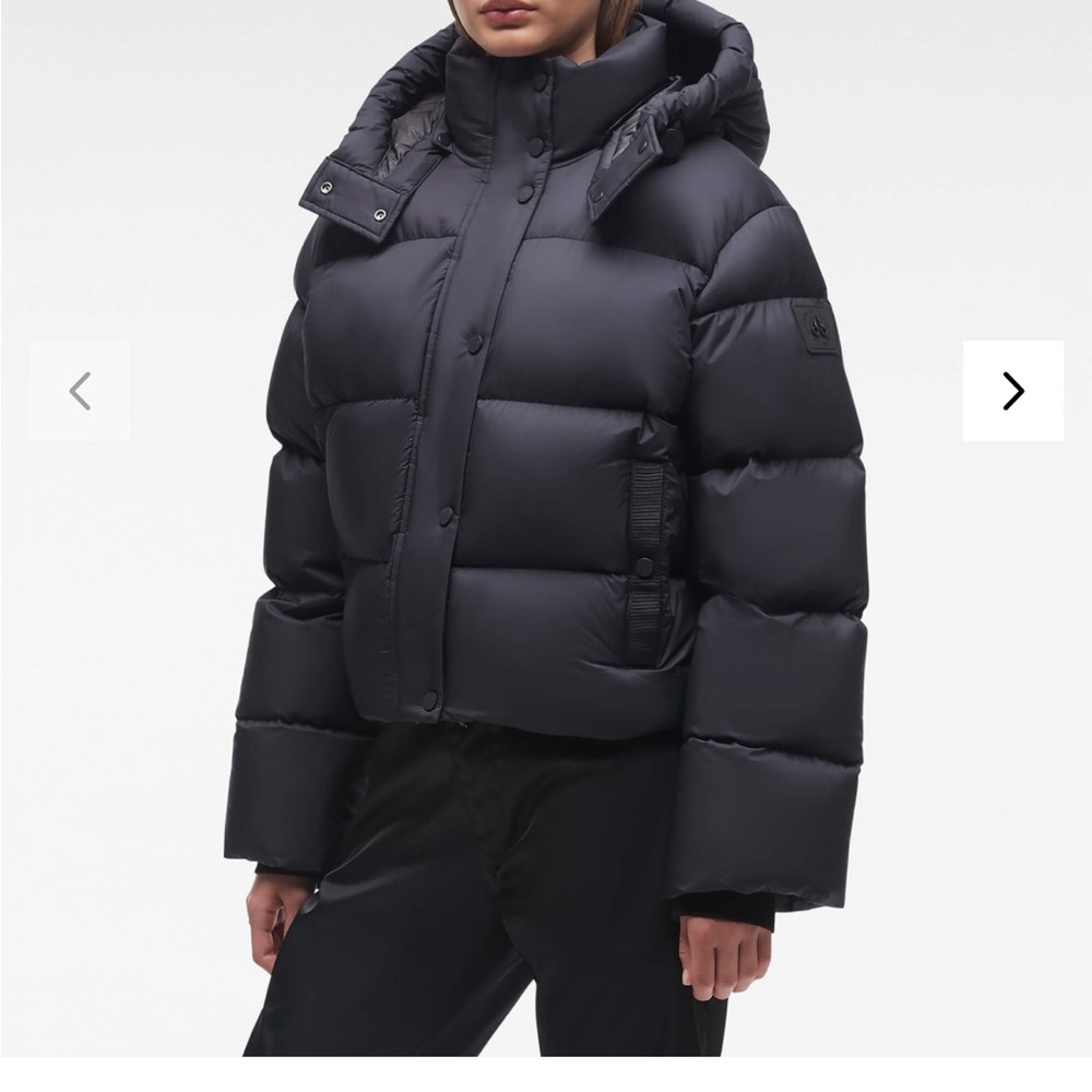 Moose knuckle puffer coat